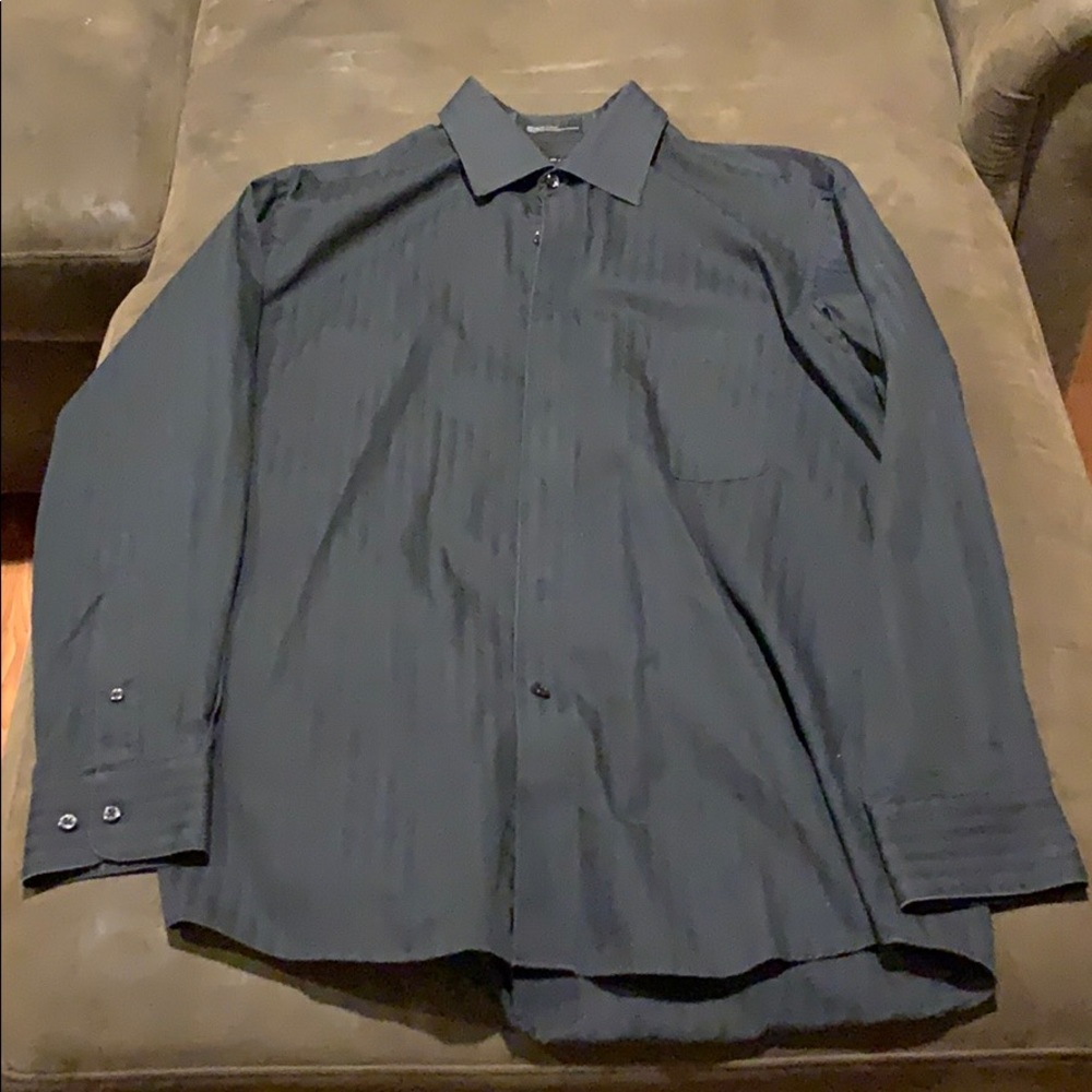 J Ferrar black dress shirt